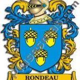 Escudo del apellido Rondeau