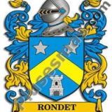 Escudo del apellido Rondet