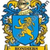 Escudo del apellido Rondiers