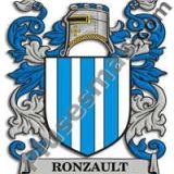 Escudo del apellido Ronzault