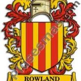 Escudo del apellido Rowland