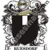 Escudo del apellido Ruesdorf