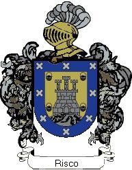 Escudo del apellido Risco