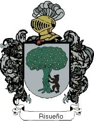 Escudo del apellido Risueño