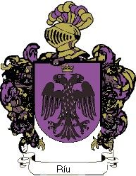 Escudo del apellido Ríu