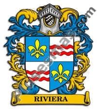 Escudo del apellido Riviera