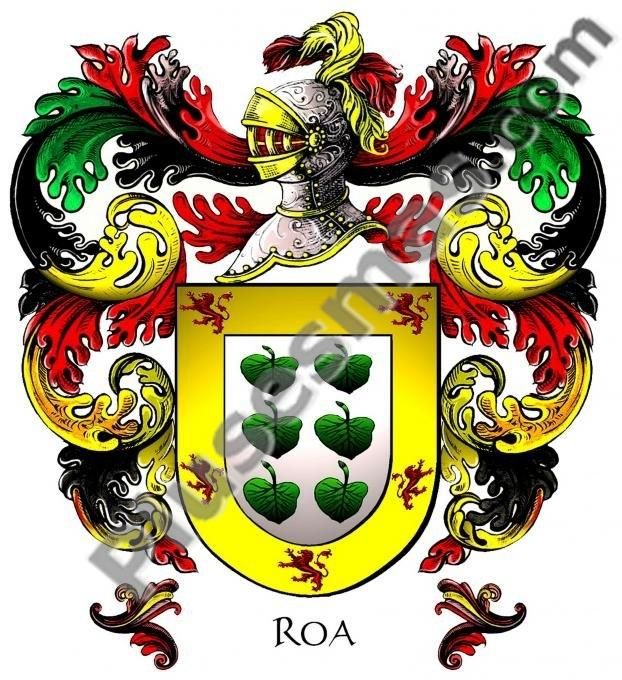 Escudo del apellido Roa