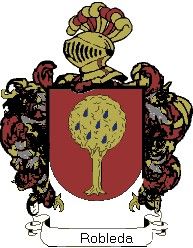 Escudo del apellido Robleda