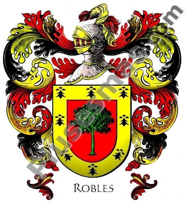 Escudo del apellido Robles