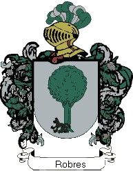 Escudo del apellido Robres