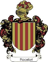 Escudo del apellido Rocafort