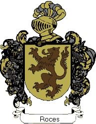 Escudo del apellido Roces