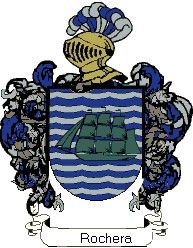 Escudo del apellido Rochera