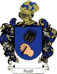 Escudo del apellido Rodil