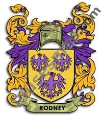 Escudo del apellido Rodney