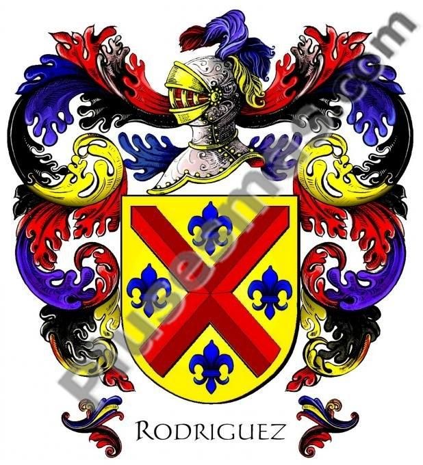 Escudo del apellido Rodríguez