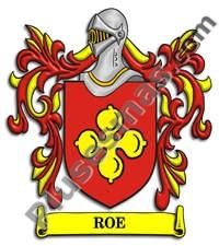 Escudo del apellido Roe