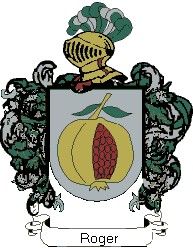 Escudo del apellido Roger