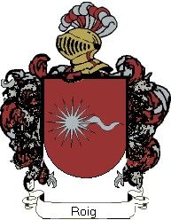 Escudo del apellido Roig