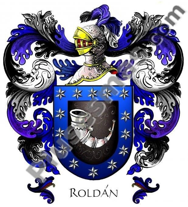 Escudo del apellido Roldán