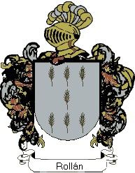 Escudo del apellido Rollán