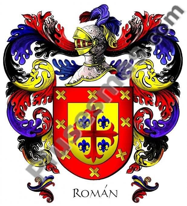 Escudo del apellido Román