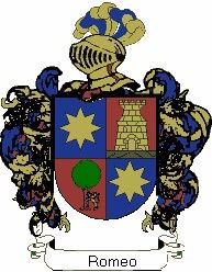 Escudo del apellido Romeo