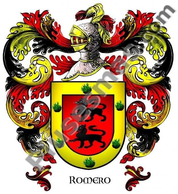 Escudo del apellido Romero