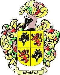 Escudo del apellido Romero (aragón)