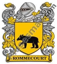 Escudo del apellido Rommecourt