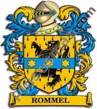Escudo del apellido Rommel