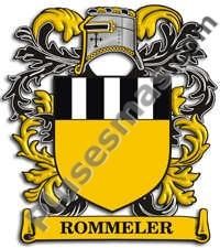 Escudo del apellido Rommeler