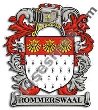 Escudo del apellido Rommerswaal