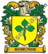 Escudo del apellido Romunde