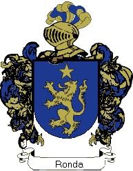 Escudo del apellido Ronda