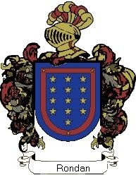 Escudo del apellido Rondan