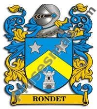 Escudo del apellido Rondet