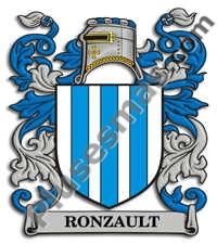Escudo del apellido Ronzault
