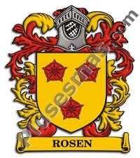 Escudo del apellido Rosen