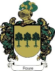 Escudo del apellido Roure