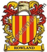 Escudo del apellido Rowland
