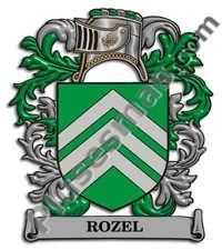 Escudo del apellido Rozel