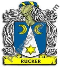 Escudo del apellido Rucker