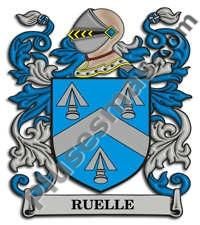 Escudo del apellido Ruelle