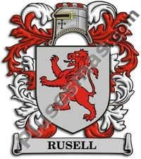 Escudo del apellido Rusell