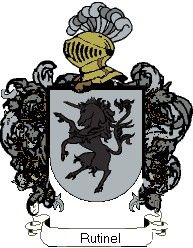 Escudo del apellido Rutinel