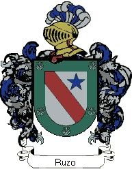 Escudo del apellido Ruzo