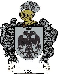 Escudo del apellido Saa