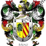 Escudo del apellido Sáenz