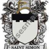 Escudo del apellido Saint_simon